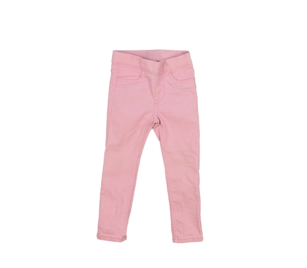 Růžové džegíny H&M