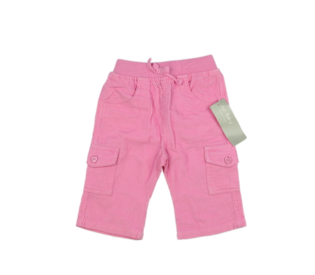 Nové růžové široké kalhoty 