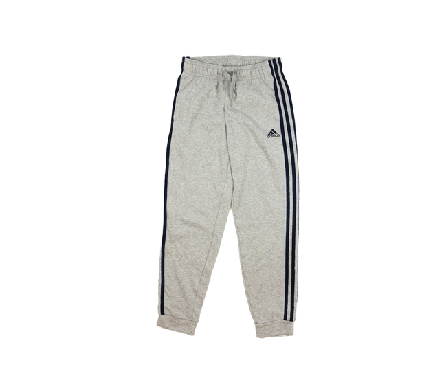 Šedé melírované tepláky Adidas 