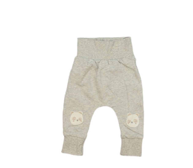 Šedé melírované legíny s medvědem Mothercare