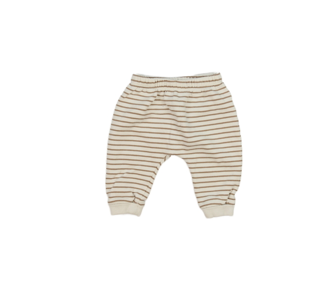 Krémové pruhované tepláky M&S