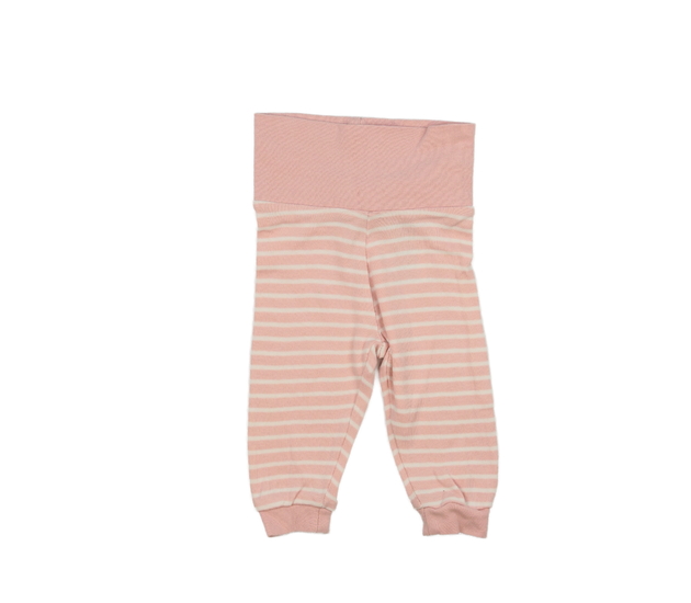 Růžové legíny s vysokým pasem