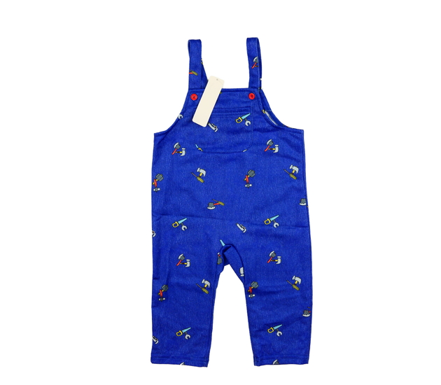 Modré lacláče s obrázky 