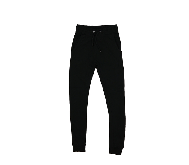 Černé slabé úzké dlouhé tepláky Next