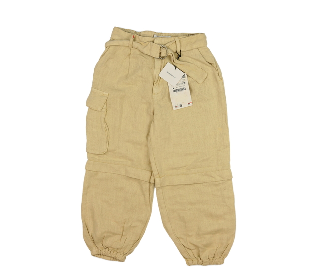 Nové hnědé široké kalhoty Zara