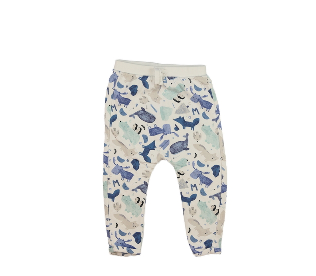 Bílé tepláčky se zvířátky Tu 