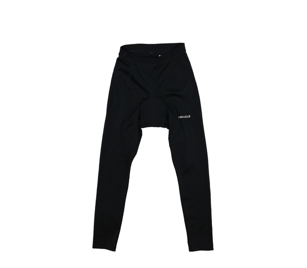 Černé sportovní legíny s vycpávkou v rozkroku