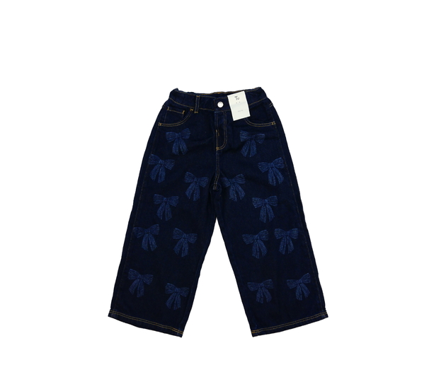 Nové tmavě modré rozšířené rifle Tu 