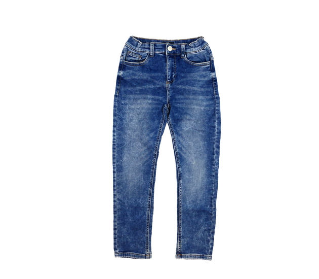 Modré melírované rifle 