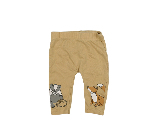 Hnědé legíny se zvířátky George