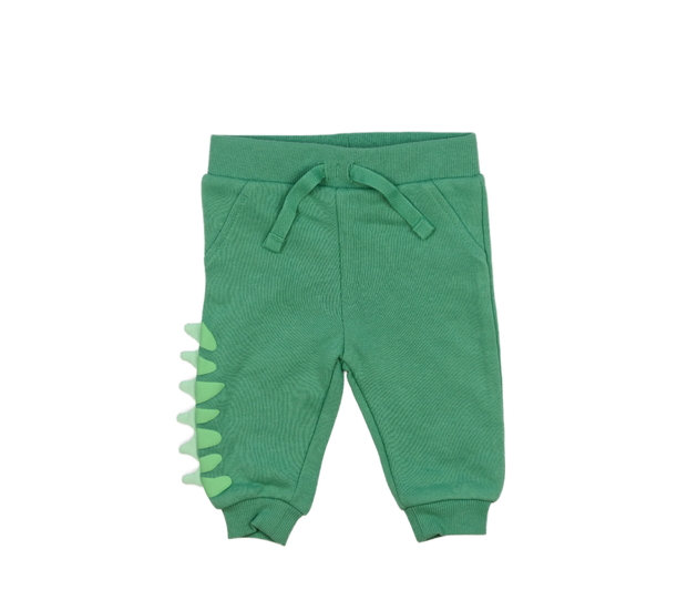 Zelené tepláky s dino ostny Primark 