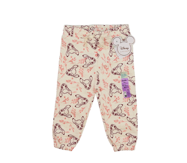Nové světlé tepláky Bambi Disney Primark 