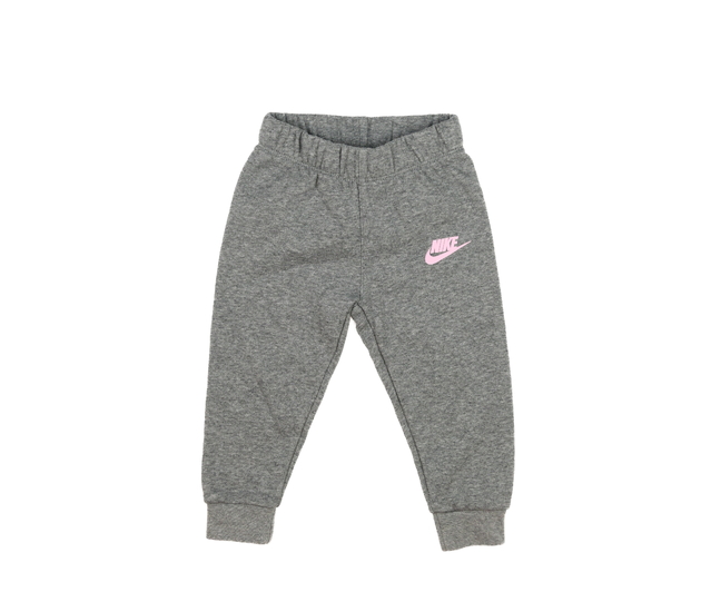 Šedé melírované tepláky Nike 