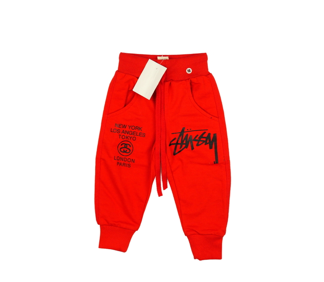 Nové červené tepláky 