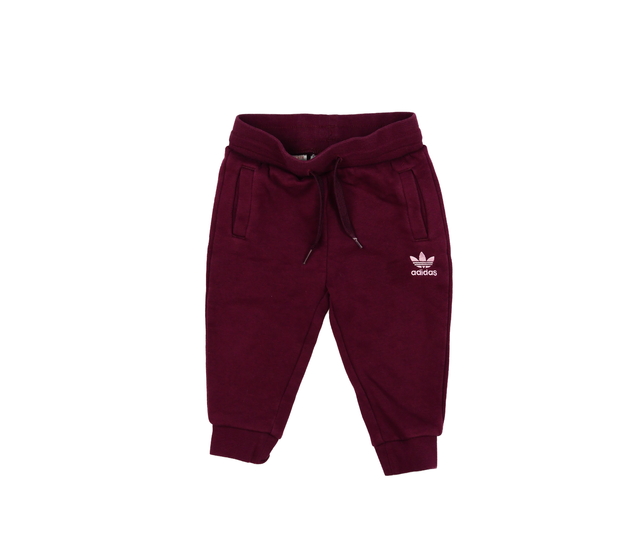 Tmavě purpurové tepláky Adidas 