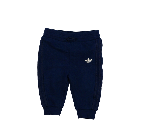 Tmavě modré tepláky Adidas 