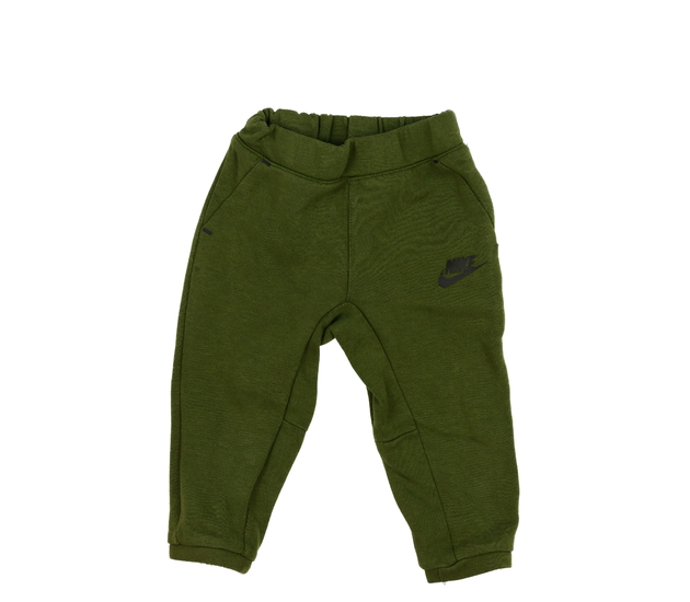 Tmavě zelené tepláky Nike 