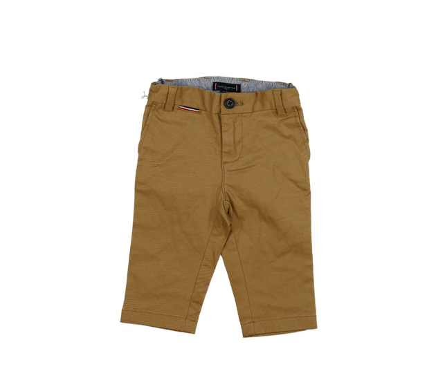 Hnědé kalhoty Tommy Hilfiger 