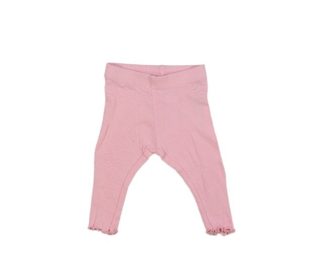 Růžové žebrované legíny Primark 