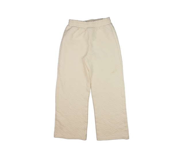 Krémové zvonové tepláky River Island 