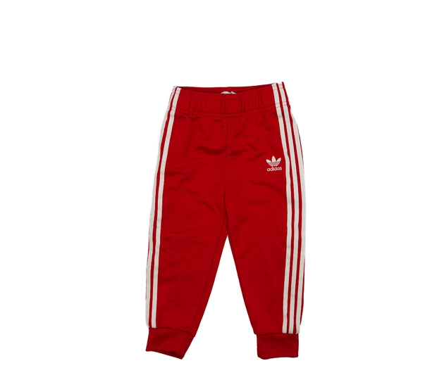 Červené tepláky Adidas
