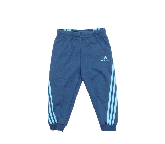 Modré tepláky Adidas