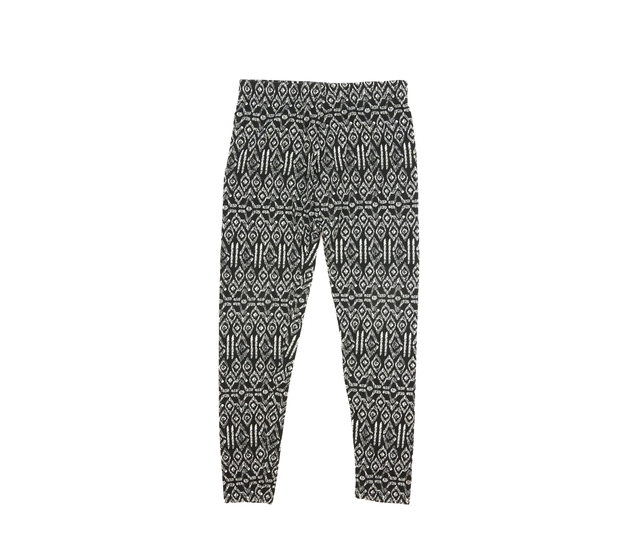 Černé vzorované legíny Primark 