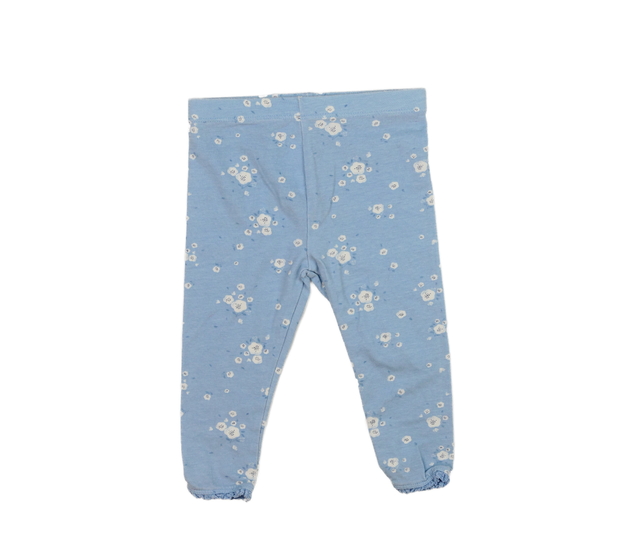 Modré květinové legíny Mothercare