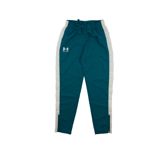 Zeleno-bílé sportovní tepláky Under Armour 