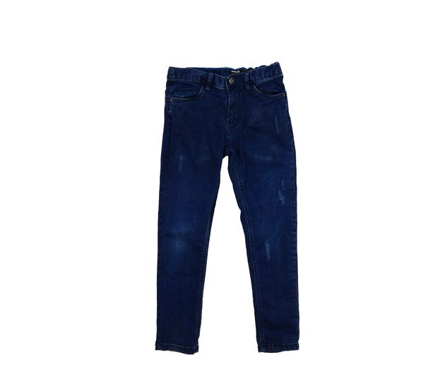 Tmavě modré rifle skinny fit 