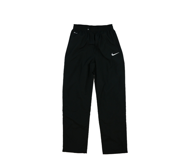 Černé šusťákové sportovní tepláky vel. 170 Nike 