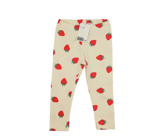 Nové žluté legíny s jahodami H&M