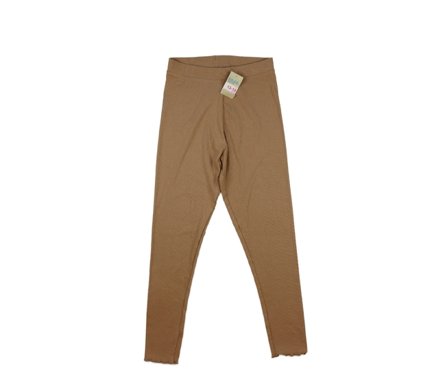 Nové hnědé žebrované legíny Primark 