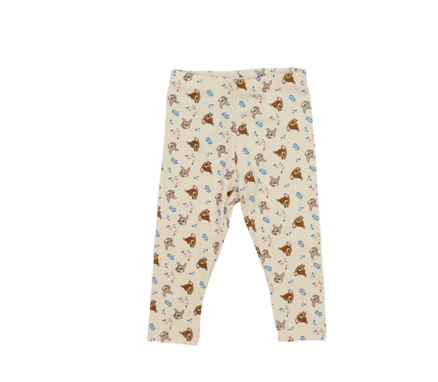 Krémové legíny Bambi Disney Primark 