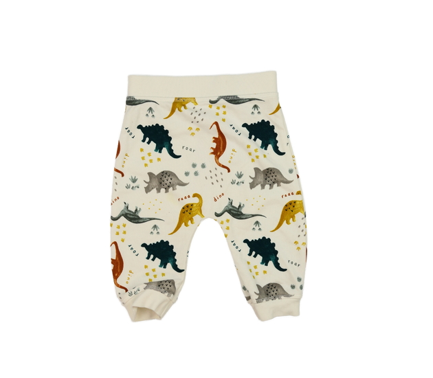 Krémové dinosauří tepláčky Tu 