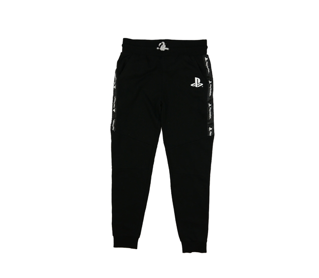 Černé tepláky PlayStation Primark 