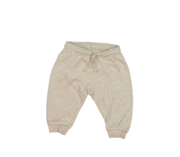 Krémové melírované tepláčky H&M