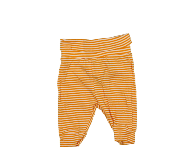 Oranžové pruhované legíny Nutmeg 
