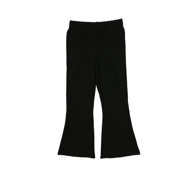 Černé zvonové legíny Primark 
