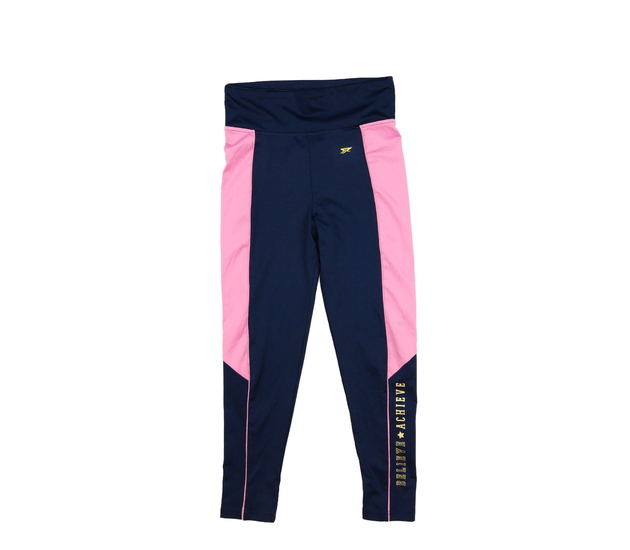 Modro-růžové sportovní legíny Primark 