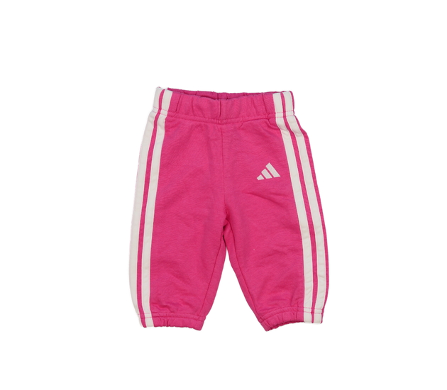 Růžové tepláky Adidas 
