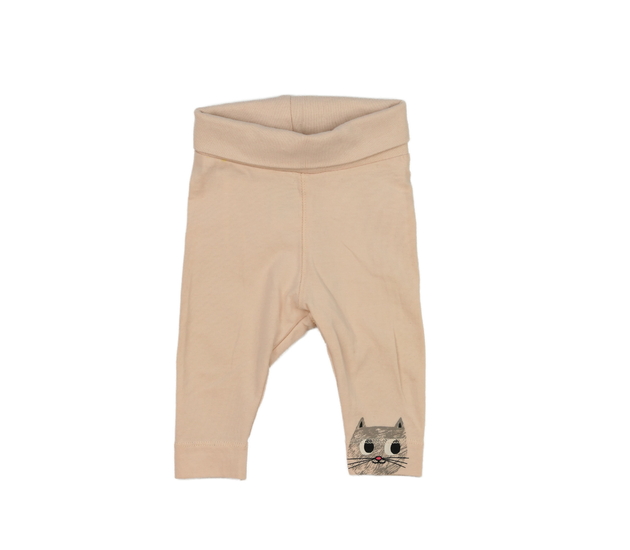 Oranžové legíny s kočičkou H&M