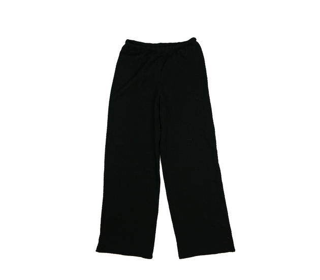 Černé zvonové kalhoty H&M