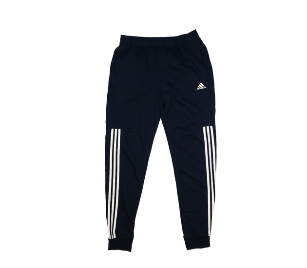 Tmavě modré slabé tepláky vel. 176 Adidas 