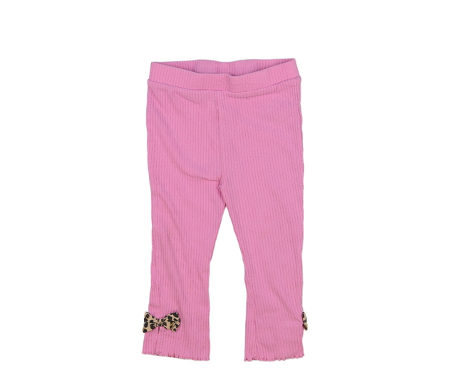 Růžové legíny s mašlemi River Island 