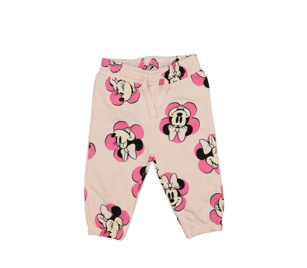Růžové tepláky Minnie Disney Primark 