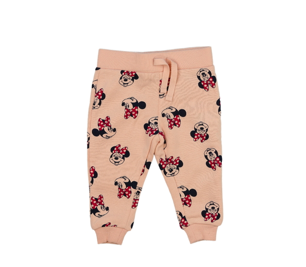 Růžové tepláky Minnie Disney Primark 