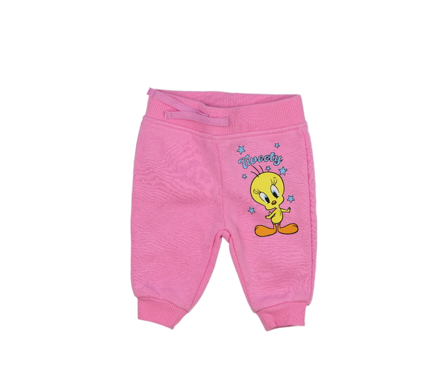 Růžové tepláky Looney Tunes Primark 