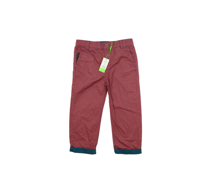 Nové burgundy kalhoty M&Co 