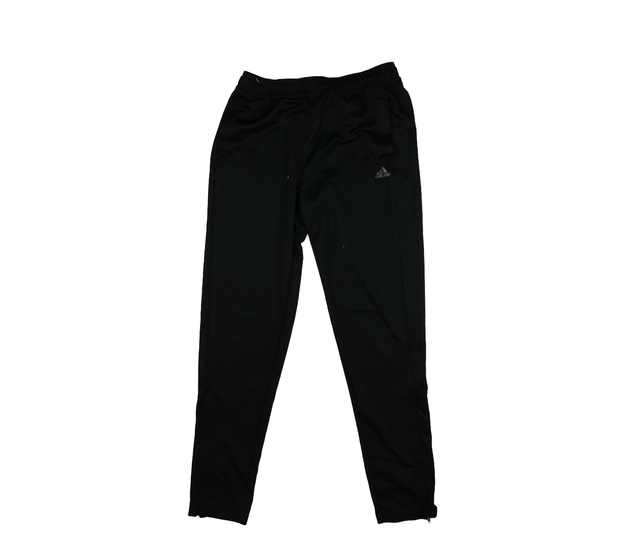 Černé sportovní tepláky vel. 176 Adidas 